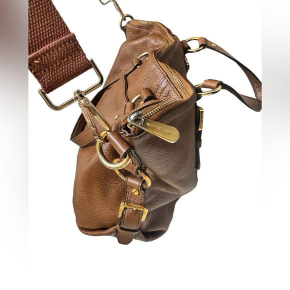 Michael Kors Leather Tote – Camel - Picture 8 of 12